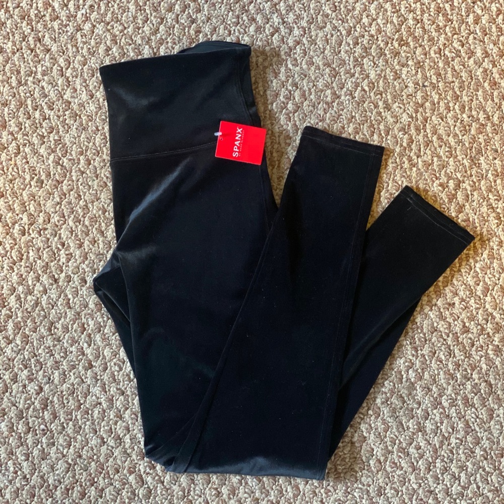 Spanx Velvet Leggings